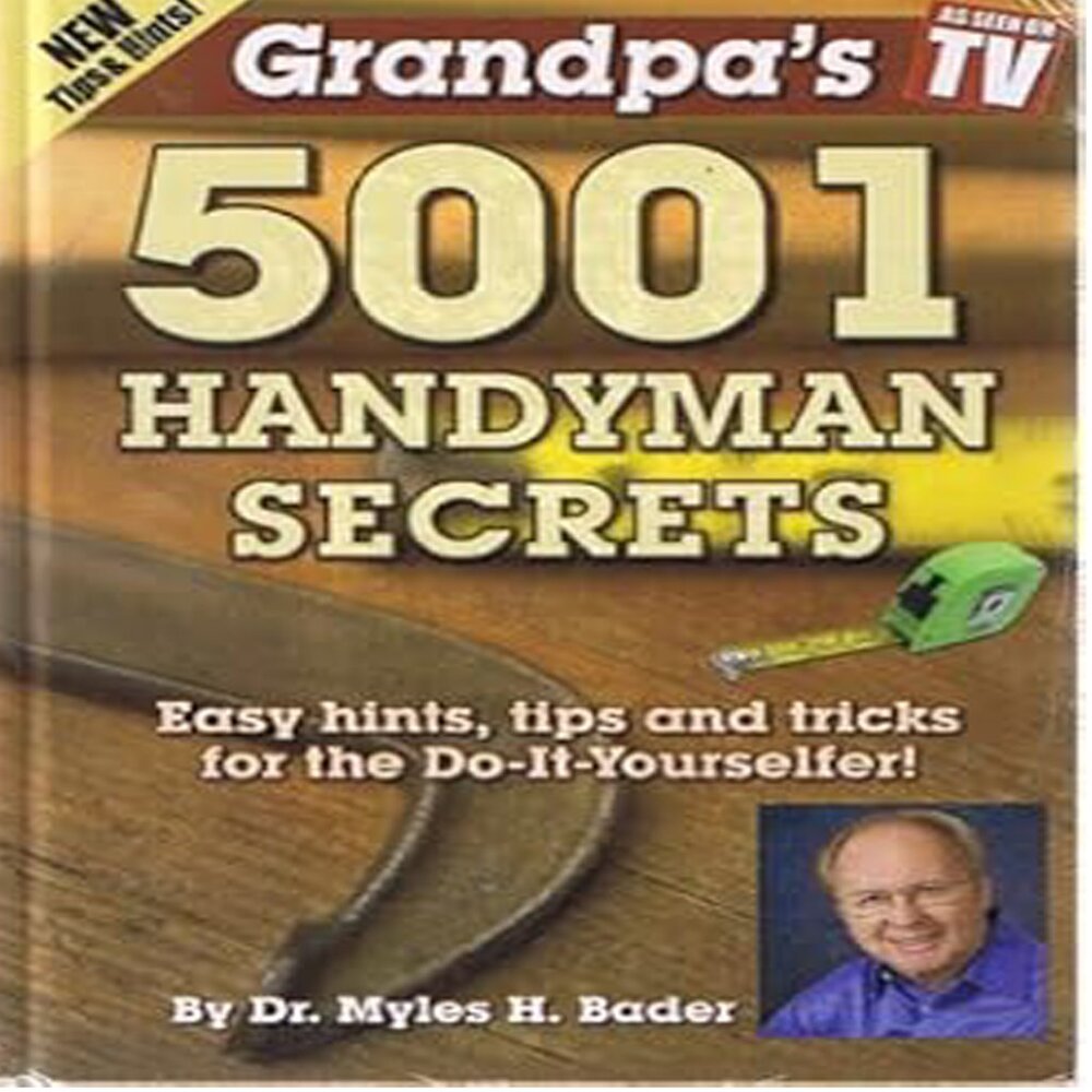 Grandpa's 5001 Handyman Secrets As Seen On TV Hardback